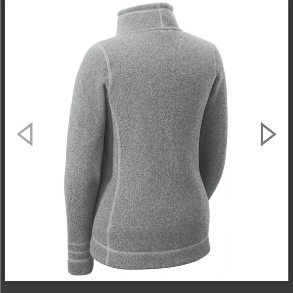 The North Face - Ladies Sweater Fleece Jacket gray medium size - Picture 4 of 5